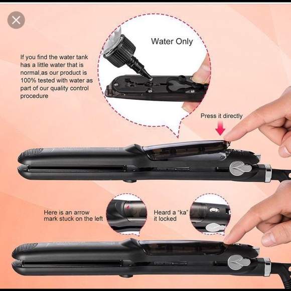 STEAM HAIR IRON main image 3